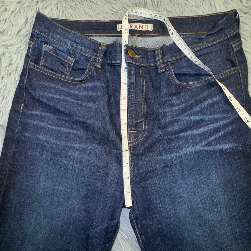J BRAND Jeans Women's 32 Monaco Flare‎ High Rise Dark Wash Stretch Bell Bottom